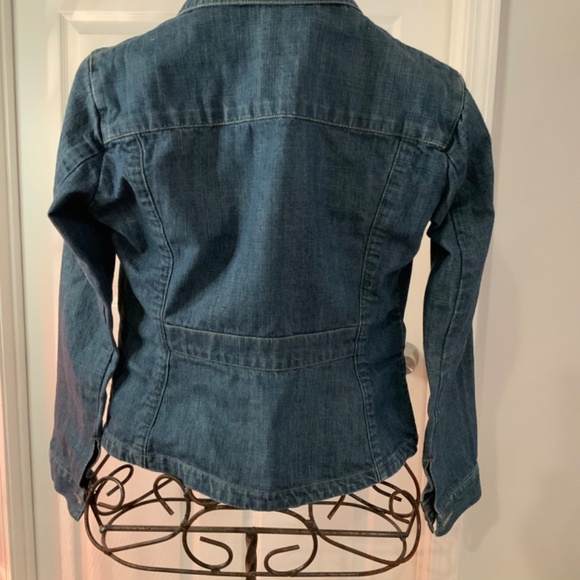EDDIE BAUER JEAN JACKET SIZE M - Picture 5 of 6